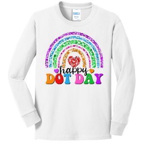 Cute Happy Dot Day Polka Dots Kids Long Sleeve Shirt