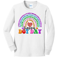 Cute Happy Dot Day Polka Dots Kids Long Sleeve Shirt