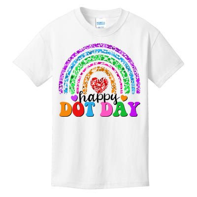 Cute Happy Dot Day Polka Dots Kids T-Shirt