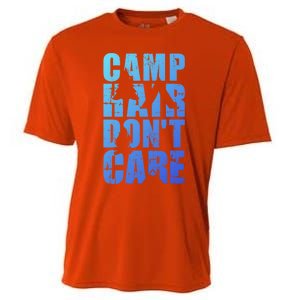 Camp Hair Dont Care Camping Gift Cooling Performance Crew T-Shirt