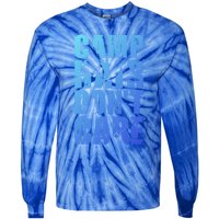 Camp Hair Dont Care Camping Gift Tie-Dye Long Sleeve Shirt