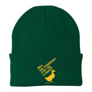 Caddyshack Hey Did Somebody Step On A Duck Knit Cap Winter Beanie