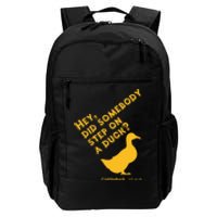 Caddyshack Hey Did Somebody Step On A Duck Daily Commute Backpack