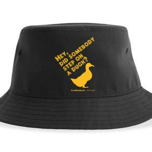 Caddyshack Hey Did Somebody Step On A Duck Sustainable Bucket Hat