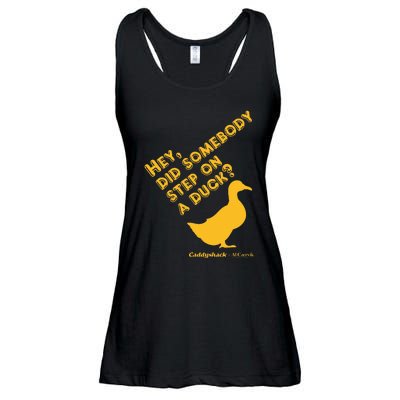 Caddyshack Hey Did Somebody Step On A Duck Ladies Essential Flowy Tank