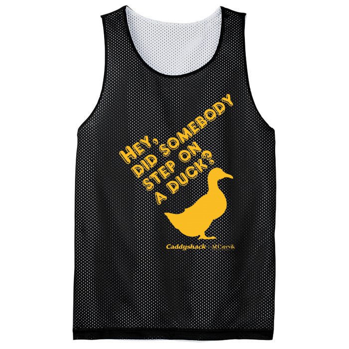 Caddyshack Hey Did Somebody Step On A Duck Mesh Reversible Basketball Jersey Tank