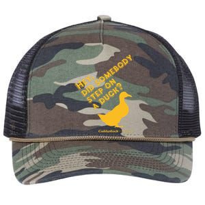 Caddyshack Hey Did Somebody Step On A Duck Retro Rope Trucker Hat Cap