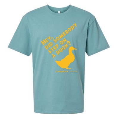 Caddyshack Hey Did Somebody Step On A Duck Sueded Cloud Jersey T-Shirt