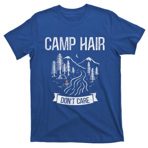 Camp Hair Dont Care Camping Gift T-Shirt