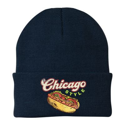 Chicago Hot Dog Hotdog Tourist Summer Souvenir Travel Beanie