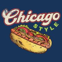 Chicago Hot Dog Hotdog Tourist Summer Souvenir Travel Visor