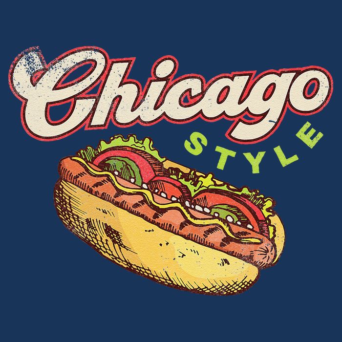 Chicago Hot Dog Hotdog Tourist Summer Souvenir Travel Visor