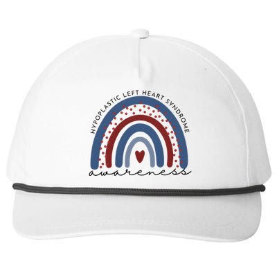 Congenital Heart Defects Awareness Snapback Five-Panel Rope Hat