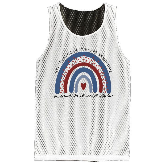 Congenital Heart Defects Awareness Mesh Reversible Basketball Jersey Tank