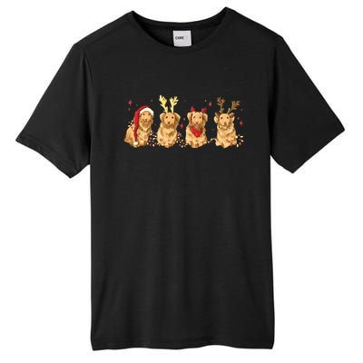 Cute Holiday Dog Graphic Tall Fusion ChromaSoft Performance T-Shirt