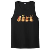 Cute Holiday Dog Graphic PosiCharge Competitor Tank