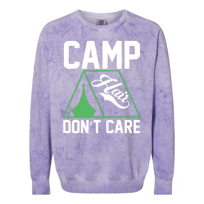 Camp Hair Dont Care Colorblast Crewneck Sweatshirt