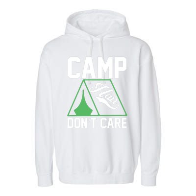 Camp Hair Dont Care Garment-Dyed Fleece Hoodie