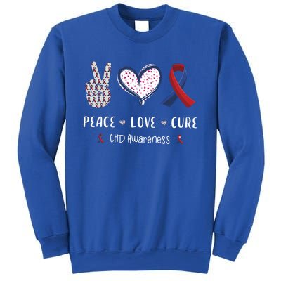 Coronary Heart Disease Ribbon Chd Awareness Month Gift Sweatshirt