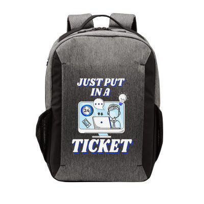 Computer Help Desk Support Tech It Troubleshooting Service Vector Backpack