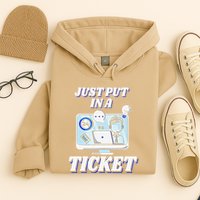 Computer Help Desk Support Tech It Troubleshooting Service Hoodie