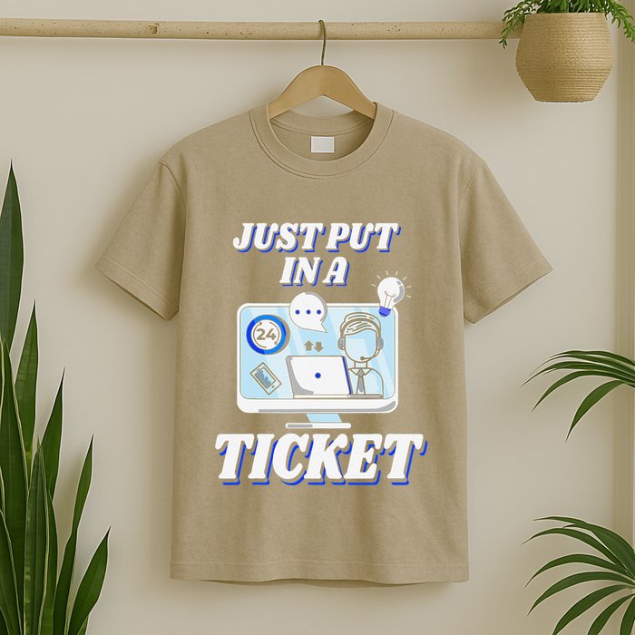 Computer Help Desk Support Tech It Troubleshooting Service T-Shirt