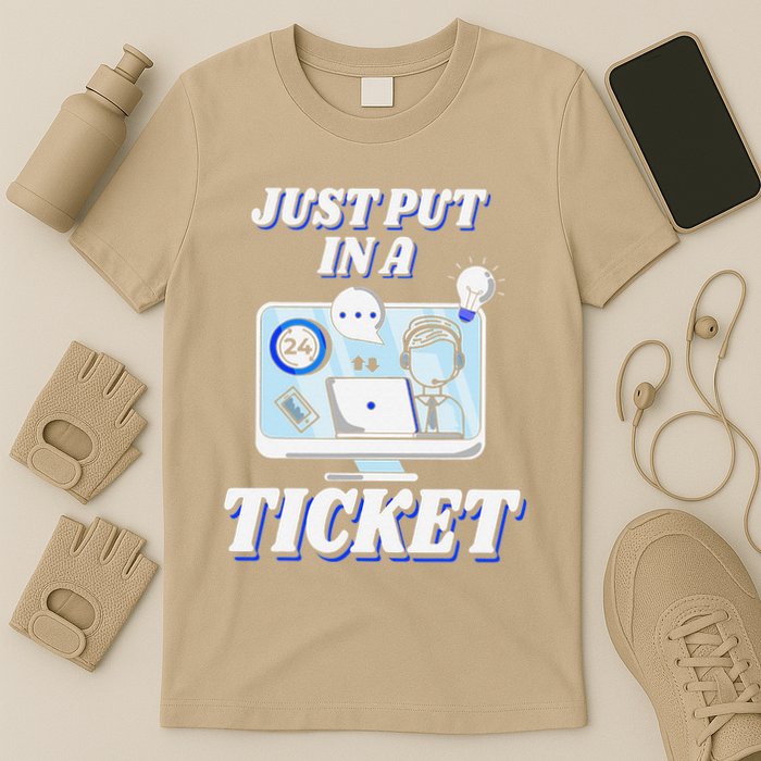 Computer Help Desk Support Tech It Troubleshooting Service T-Shirt
