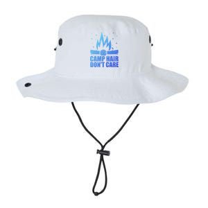 Camp Hair Dont Care Funny Camping Gift Meaningful Gift Legacy Cool Fit Booney Bucket Hat