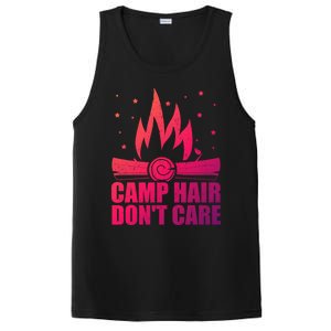 Camp Hair Dont Care Funny Camping Gift Meaningful Gift PosiCharge Competitor Tank