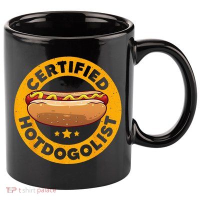 Cool Hot Dog Design For Sausage Hot Dog Lover 11oz C Handle Ceramic Mug