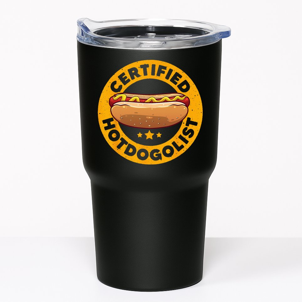 Cool Hot Dog Design For Sausage Hot Dog Lover Tumbler