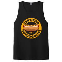 Cool Hot Dog Design For Sausage Hot Dog Lover PosiCharge Competitor Tank