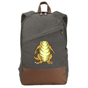 Cute Headless Dinosaur Costume Halloween Funny Animal Gift Cotton Canvas Backpack