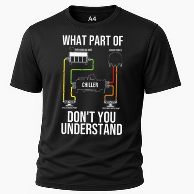 Cool HVAC Design For Air Conditioning Ventilation Cooling Performance Crew T-Shirt