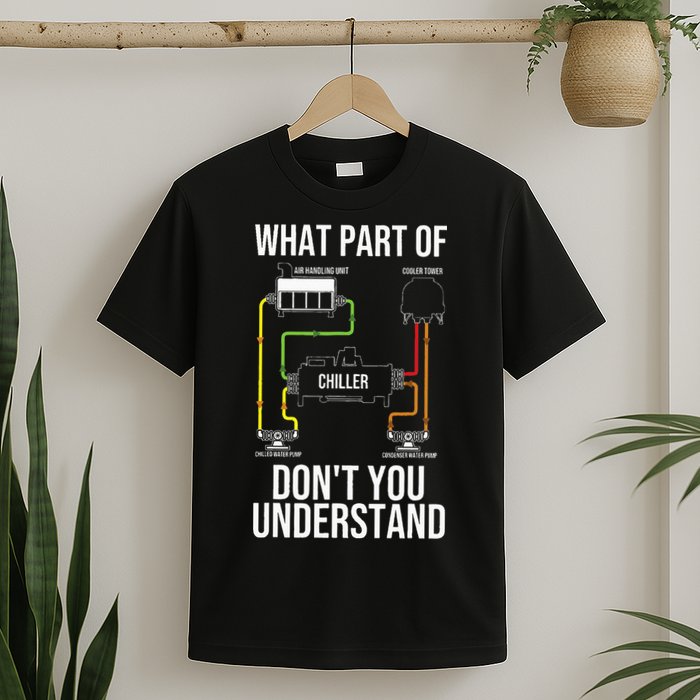 Cool HVAC Design For Air Conditioning Ventilation T-Shirt
