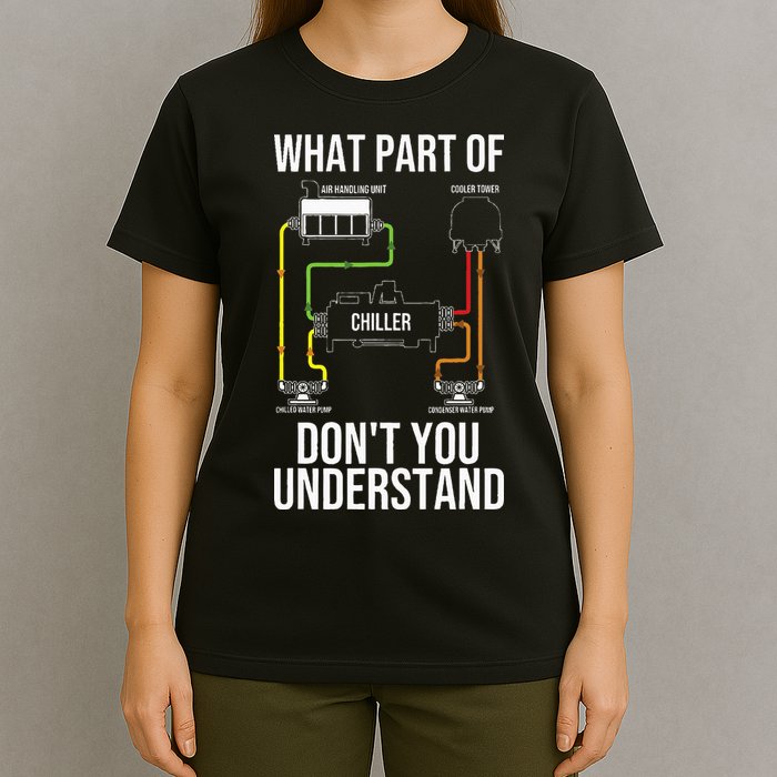 Cool HVAC Design For Air Conditioning Ventilation T-Shirt