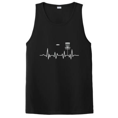 Cool Heartbeat Disc Golf Lovers With Flying Disc Golf PosiCharge Competitor Tank