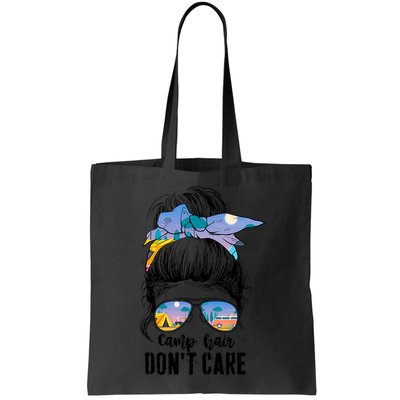 Camp Hair Don_t Care Womens Camper Camping Messy Bun Hair Bag