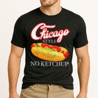Chicago Hot Dog Summer Style 4th Of July No Ketchup Gift Cooling Performance Crew T-Shirt