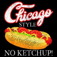 Chicago Hot Dog Summer Style 4th Of July No Ketchup Gift Cooling Performance Crew T-Shirt
