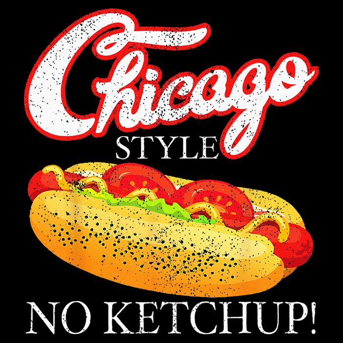 Chicago Hot Dog Summer Style 4th Of July No Ketchup Gift Cooling Performance Crew T-Shirt