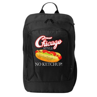 Chicago Hot Dog Summer Style 4th Of July No Ketchup Gift City Backpack