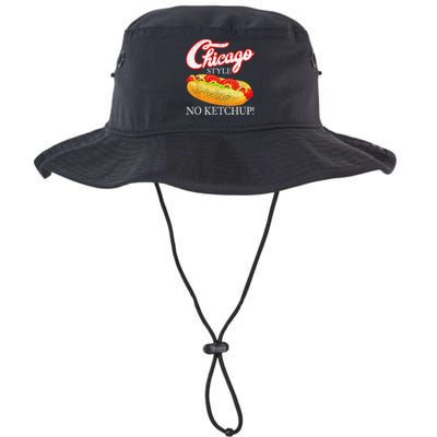 Chicago Hot Dog Summer Style 4th Of July No Ketchup Gift Bucket Hat