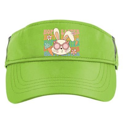 Cute Hoppy Easter Adult Drive Performance Visor