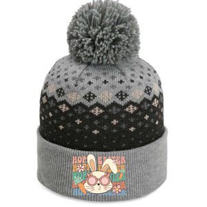 Cute Hoppy Easter The Baniff Cuffed Pom Beanie