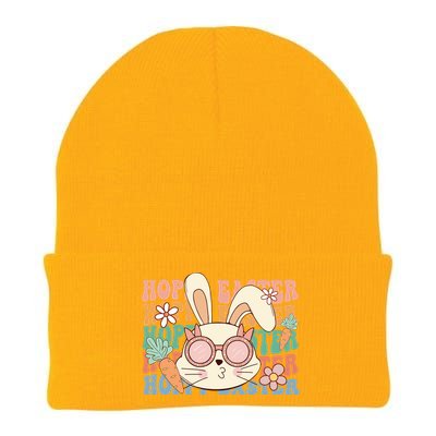 Cute Hoppy Easter Knit Cap Winter Beanie