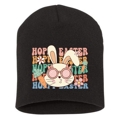 Cute Hoppy Easter Short Acrylic Beanie