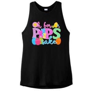 Cute Happy Easter Oh For Peeps Sake Marshmallow Bunnies Ladies PosiCharge Tri-Blend Wicking Tank