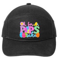 Cute Happy Easter Oh For Peeps Sake Marshmallow Bunnies 7-Panel Snapback Hat