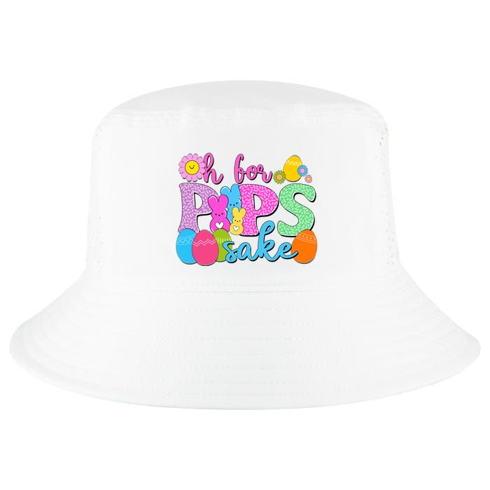 Cute Happy Easter Oh For Peeps Sake Marshmallow Bunnies Cool Comfort Performance Bucket Hat